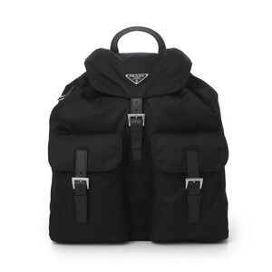 Prada Shoulder Backpack vsoo Black Bag